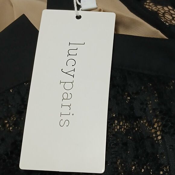 Lucy Paris Hailey Womens Black Halter Lace Lined Maxi Party Cocktail Dress Small - Picture 9 of 13